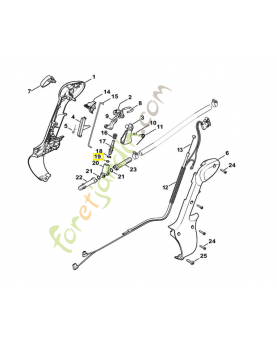 Joint torique 5 x 2,5 9645-951-7459. Pièce de rechange Sithl / Vicking