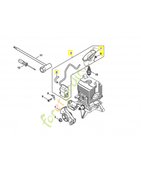 Module d' allumage br 450 4244-400-1303. Pièce détachée Stihl / Vicking