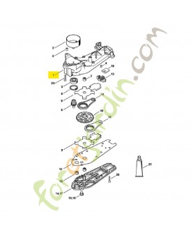 Carter de reducteur Stihl ref. 4237-640-0500