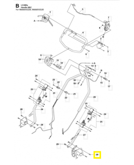Vis 505524603. Pièce de rechange Husqvarna