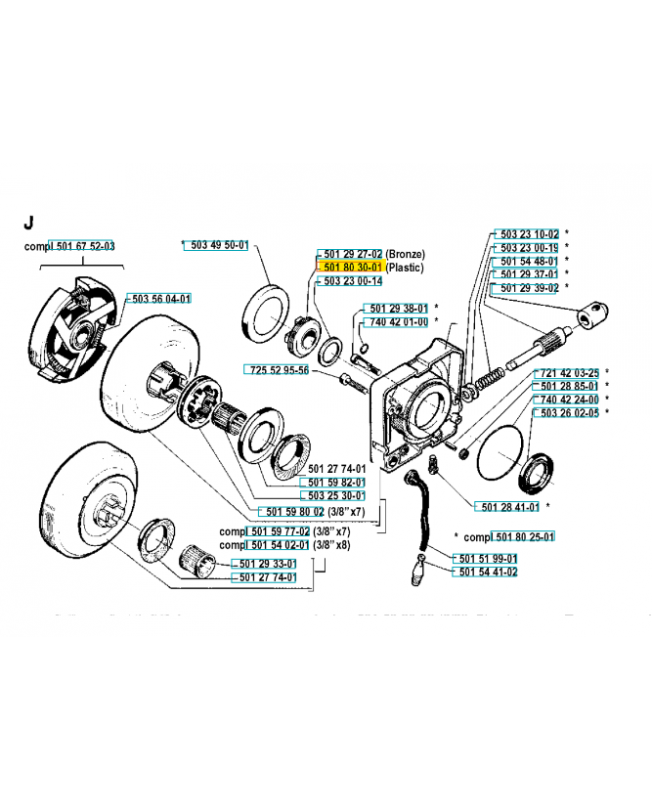 Pignon d entrainement
