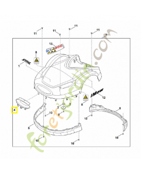 Traverse 6309-706-3600. Pièce de rechange Sithl / Vicking