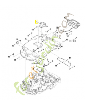 Pièce de pression 6309-405-2700. Pièce de rechange Sithl / Vicking