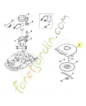 Carter 6309-701-1011. Pièce de rechange Sithl / Vicking