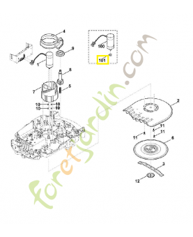Bague d’étancheité6309-609-0200. Pièce détachée Stihl / Vicking