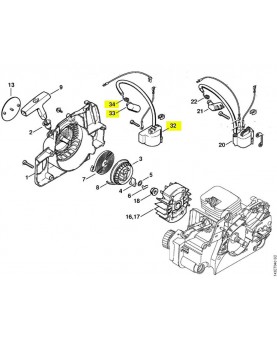 Repères 32-33-34 Bobine