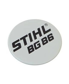 Plaque matricule bg 86 4241-967-1504. Pièce de rechange Sithl / Vicking