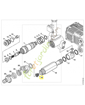 Tamis 4736-518-0800. Pièce détachée Stihl / Vicking