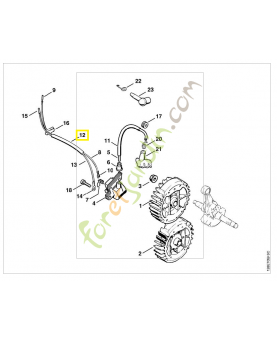 Gaine isolante 120 mm Gaine isolante 120 mm. Pièce de rechange Sithl / Vicking