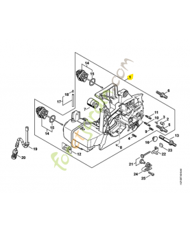 Carter moteur stihl ref. 1127-020-3006