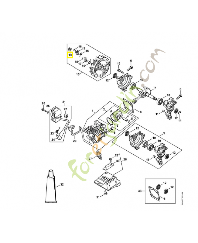 Écrou a embase m6 9220-260-0901. Pièce détachée Stihl / Vicking Écrou a embase m6 9220-260-0901. Pièce détachée Stihl / Vicking