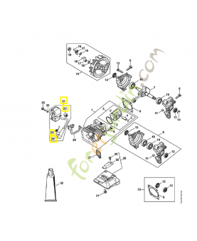 Module d'allumage 1146-400-1303. Pièce détachée Stihl / Vicking