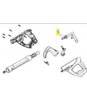 Tube 592617687. Pièce détachée Husqvarna