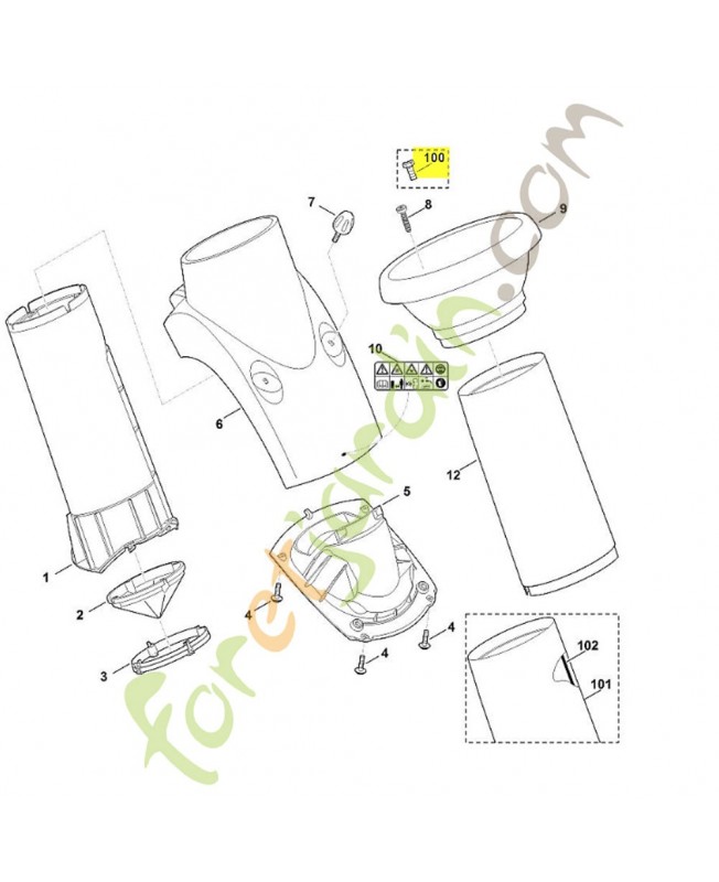 Vis 7 pans k60x18 9104-007-4420