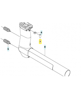 Bouchon 503857302. Pièce de rechange Husqvarna