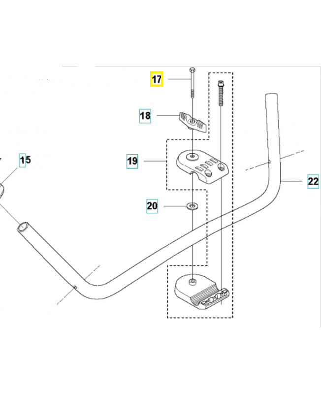 vis 725238381. Pièce de rechange Husqvarna