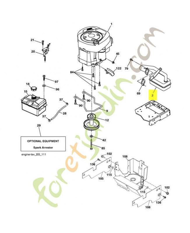 Silencieux 532137352