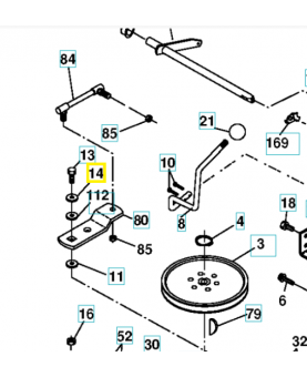 Rondelle grower 810040400. Pièce de rechange Husqvarna