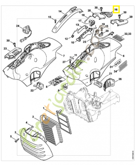 Douille 4238-084-7400. Pièce de rechange Sithl / Vicking