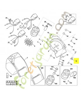 Garniture Stihl ref. 6005-701-1620