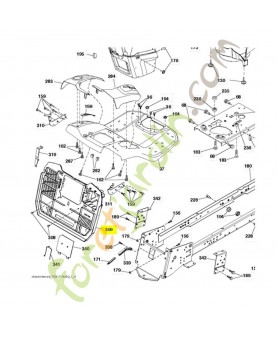 Carter husqvarna 501494701Remplace référence 532436626 ; 583509901 ; 584441101