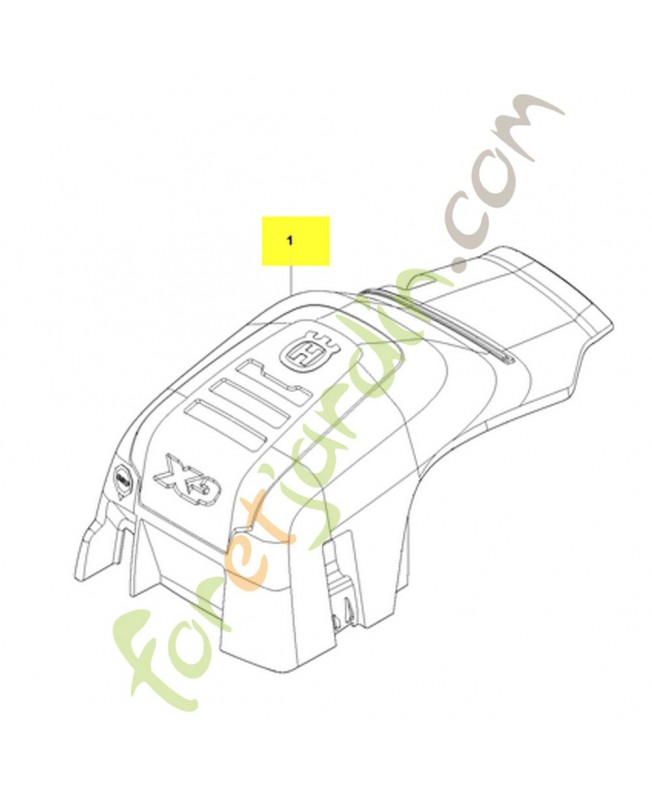 Capot de cylindre 589549601