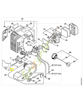 Joint 4226-129-0905. Pièce de rechange Sithl / Vicking