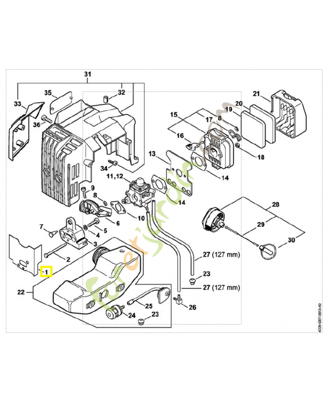 Joint 4226-129-0905. Pièce de rechange Sithl / Vicking