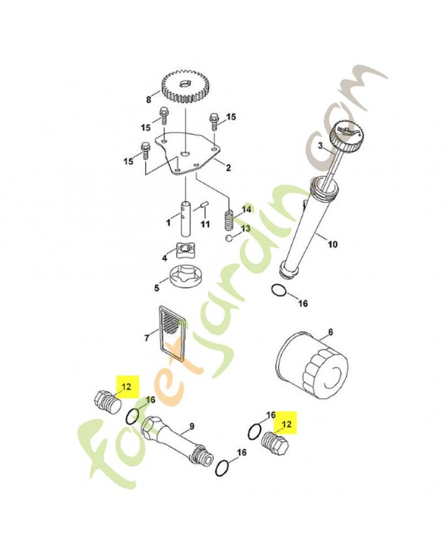 Bouchon vidange huile 0001-021-4801