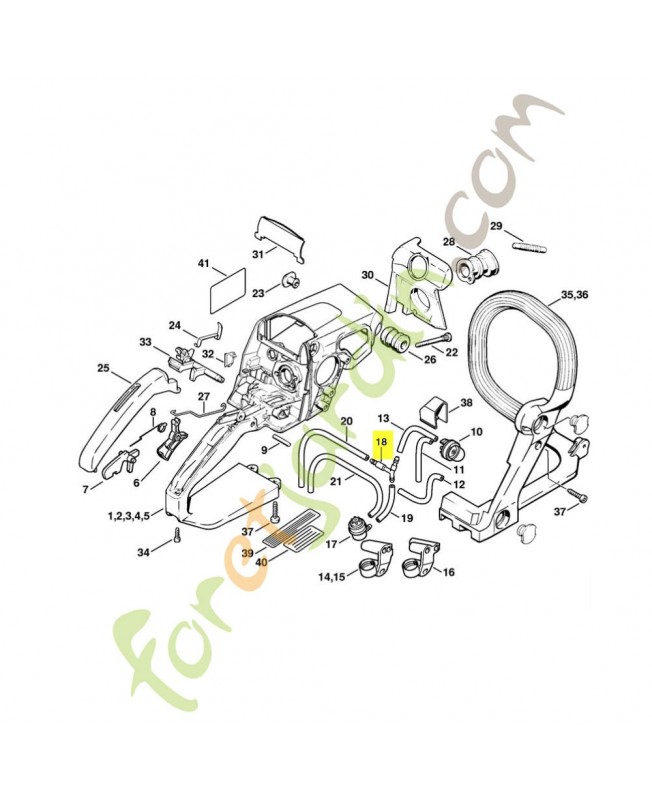 Piece de raccordement 1123-353-2700