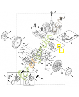 Réducteur 6301-640-0102. Pièce détachée Stihl / Vicking