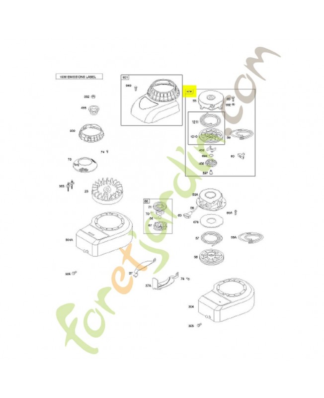 499706 Demarreur a rappel