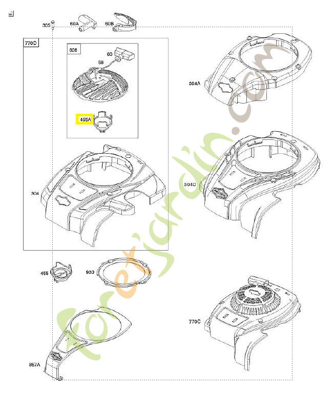 593960 cuvette de roulement 0003-000-3114. Pièce détachée pour moteur thermique Briggs et Straton 593960 cuvette de roulement 0003-000-3114. Pièce détachée pour moteur thermique Briggs et Straton