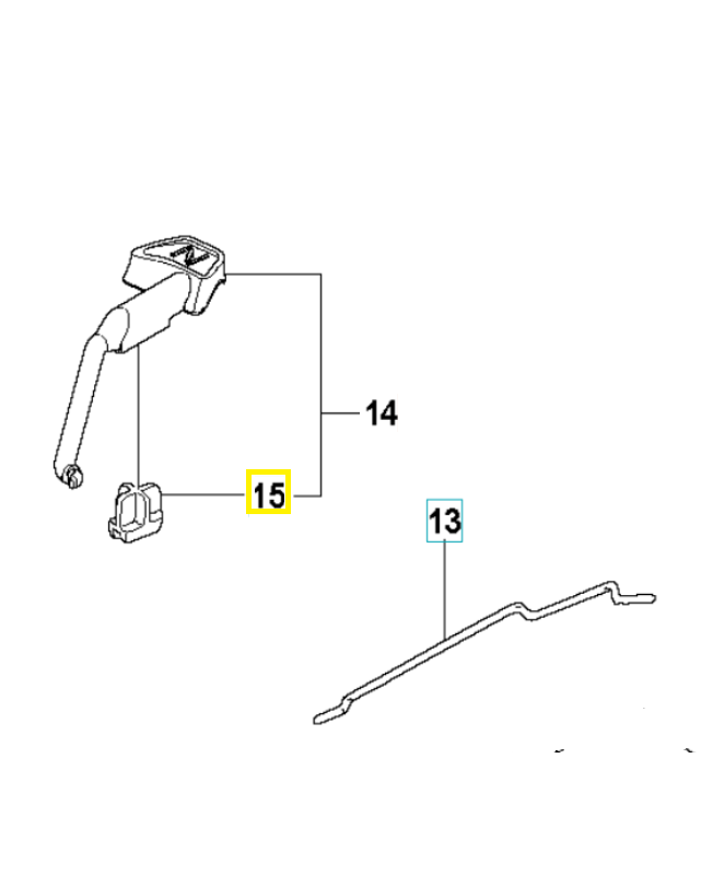 Protection d'usure 506272501. Pièce de rechange Husqvarna
