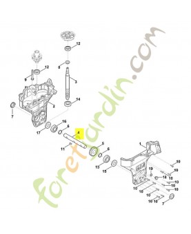 Arbre stihl réf. 6241-642-2600