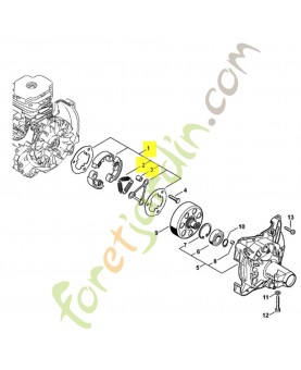 Embrayage fs 510/560 4148-160-2000. Pièce de rechange Sithl / Vicking