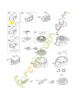 691740 Frein filet vis silenc
