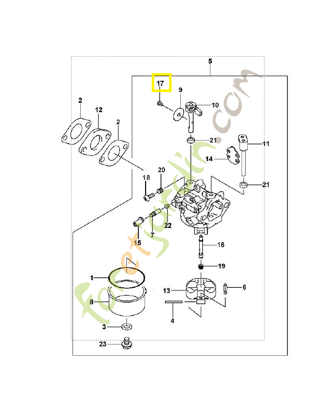 Vis 0001-951-9709. Pièce de rechange Sithl / Vicking Vis 0001-951-9709. Pièce de rechange Sithl / Vicking