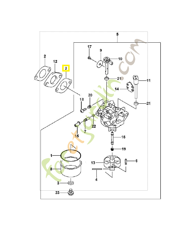 Joint 0001-129-0900. Pièce de rechange Sithl / Vicking
