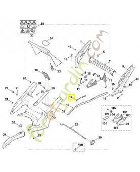 Index 6375-763-2000. Pièce de rechange Sithl / Vicking