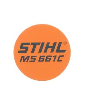 Plaque matricule ms 661c 1144-967-1501. Pièce de rechange Sithl / Vicking