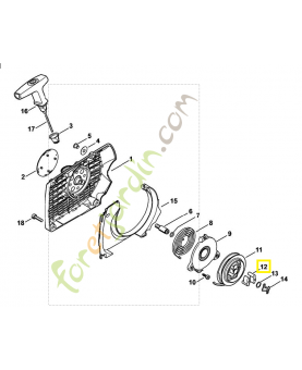 Cliquet 4252-195-7200. Pièce de rechange Sithl / Vicking