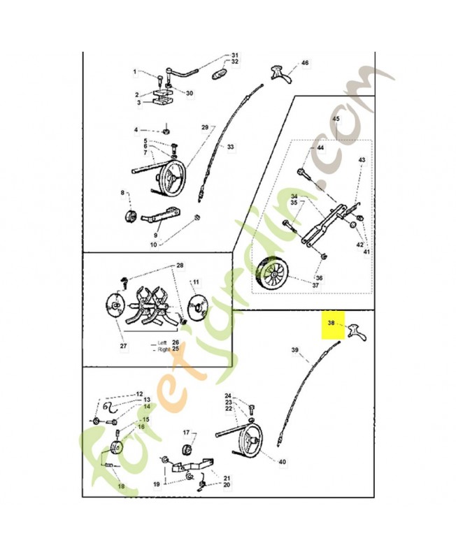 Poignee embray large