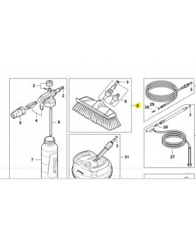 Brosse de lavage STIHL
