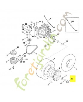 Capuchon 6170-708-7420. Pièce de rechange Sithl / Vicking