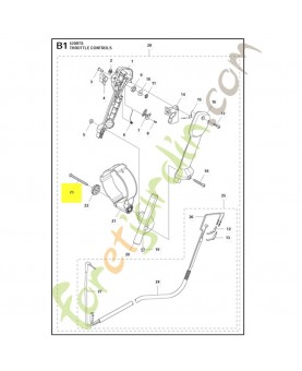 Vis Husqvarna ref. 725234451