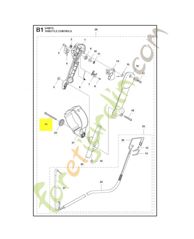 Vis Husqvarna ref. 725234451