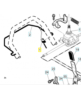 Câble 585040801. Pièce de rechange Husqvarna