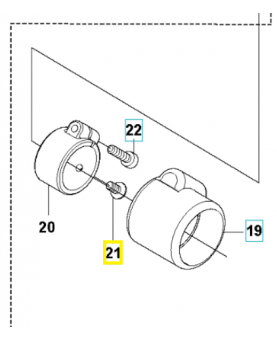 Vis 521515201. Pièce de rechange Husqvarna