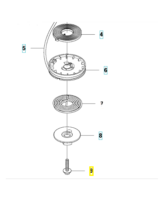 vis itxsct 577226103. Pièce de rechange Husqvarna
